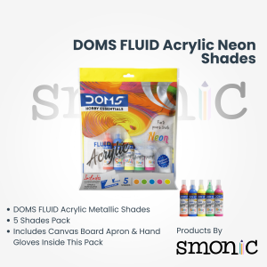 Doms Fluid Acrylic Neon Shades