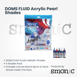 Doms Fluid Acrylic Pearl Shades