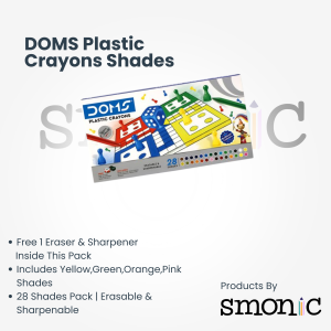 Doms Plastic Crayons Shades