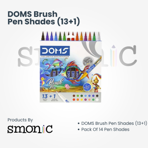 Doms Brush  Pen Shades (13+1)
