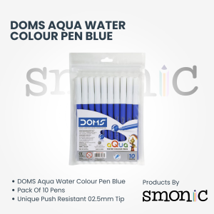 Doms Aqua Water Colour Pen Blue