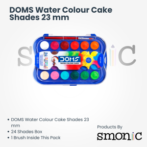 Doms Water Colour Cake Shades 23 Mm