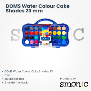 Doms Water Colour Cake Shades 23 Mm