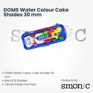 Doms Water Colour Cake Shades 30 Mm