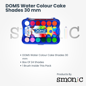 Doms Water Colour Cake Shades 30 Mm