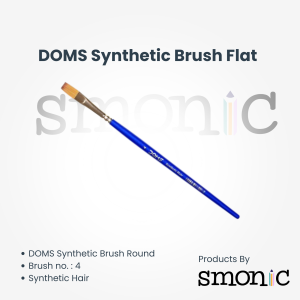 Doms Synthetic Brush Flat