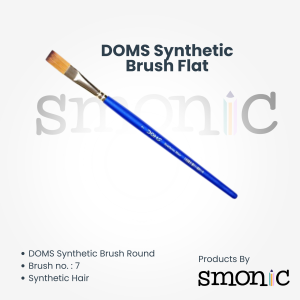 Doms Synthetic Brush Flat