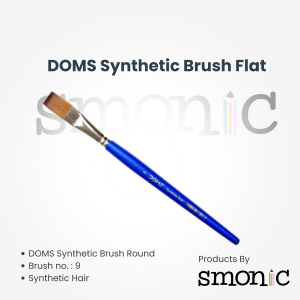 Doms Synthetic Brush Flat