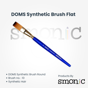Doms Synthetic Brush Flat