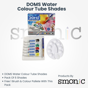 Doms Water Colour Tube Shades