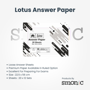 Lotus Answer Paper