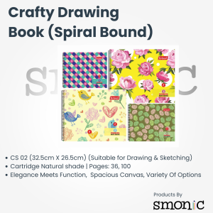 Crafty Drawing Book (Spiral Bound)
