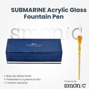 Submarine Acrylic Glass Fountain Pen