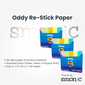 Oddy Re-Stick Paper