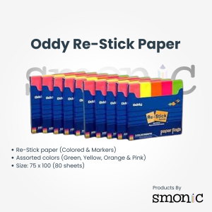 Oddy Re-Stick Paper