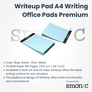 Writeup Pad A4 Writing Office Pads Premium