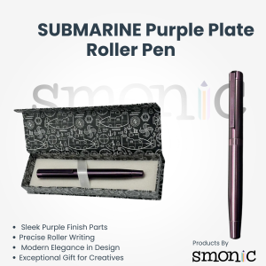 Submarine Purple Plate Roller Pen