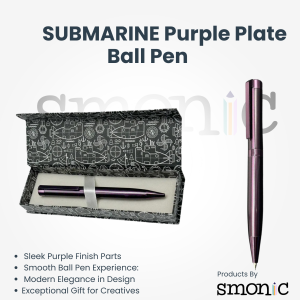 Submarine Purple Plate Ball Pen
