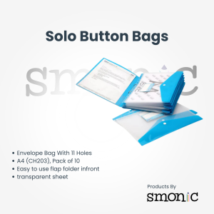 Solo Button Bags