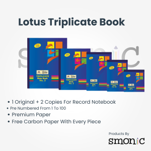 Lotus Triplicate Book