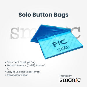 Solo Button Bags