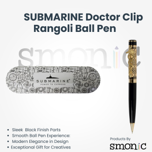 Submarine Doctor Clip Rangoli Ball Pen