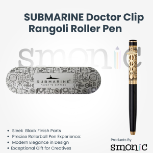 Submarine Doctor Clip Rangoli Roller Pen