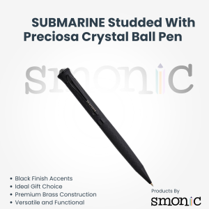 Submarine Studded With Preciosa Crystal Ball Pen