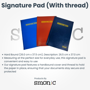 Signature Pad (With Thread)