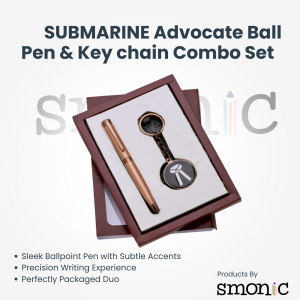 Submarine Advocate Ball Pen & Key Chain Combo Set