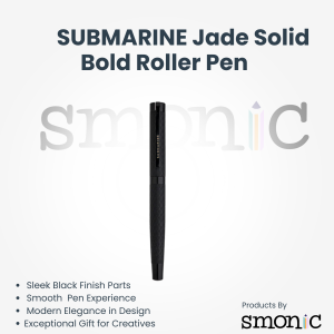 Submarine Jade Solid Bold Roller Pen