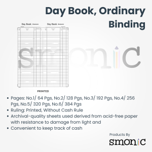 Day Book, Ordinary Binding