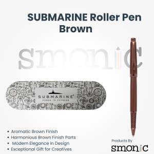 Submarine Roller Pen Brown