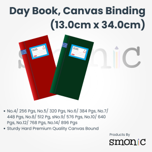 Day Book, Canvas Binding (13.0Cm X 34.0Cm)