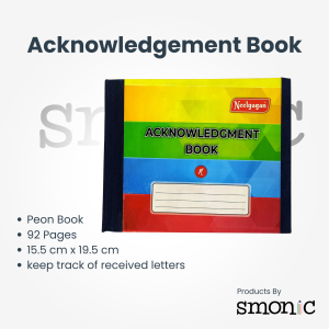 Acknowledgement Book