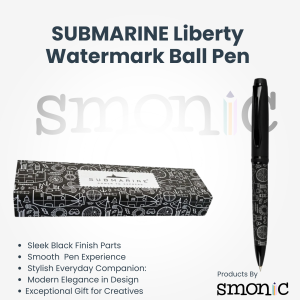 Submarine Liberty Watermark Ball Pen