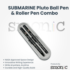 Submarine Pluto Ball Pen & Roller Pen Combo