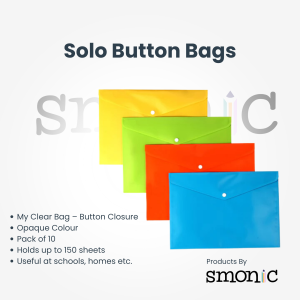 Solo Button Bags