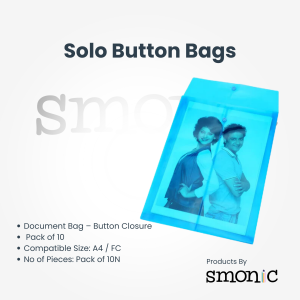 Solo Button Bags