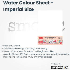 Water Colour Sheet - Imperial Size