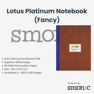 Lotus Platinum Notebook (Fancy)