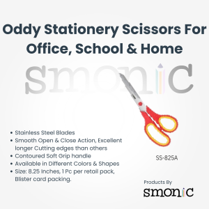 Oddy Stationery Scissors For Office, School & Home