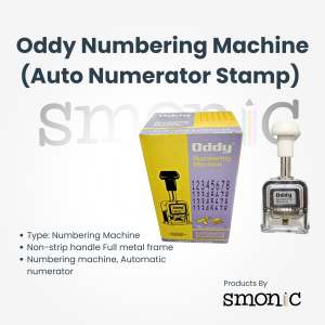 Oddy Numbering Machine (Auto Numerator Stamp)