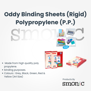 Oddy Binding Sheets (Rigid) Polypropylene (P.P.)