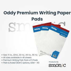 Oddy Premium Writing Paper Pads