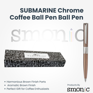 Submarine Chrome Coffee Ball Pen Ball Pen
