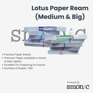 Lotus Paper Ream (Medium & Big)