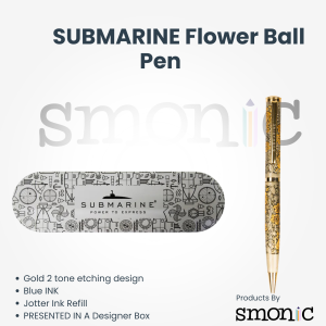 Submarine Flower Ball Pen