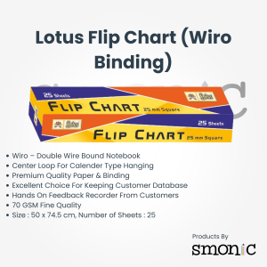 Lotus Flip Chart (Wiro Binding)