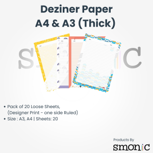 Deziner Paper A4 & A3 (Thick)